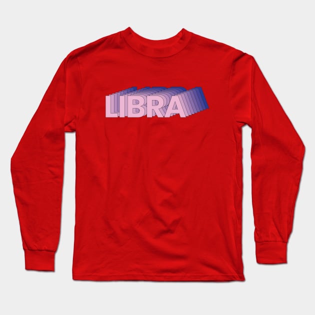 Libra Long Sleeve T-Shirt by gnomeapple